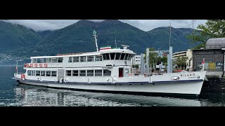 Motor Ship Milano 1952 Lake Maggiore [upl. by Aubigny479]