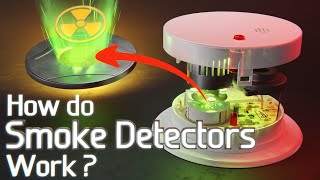 Why are Smoke Detectors Radioactive And How do Smoke Detectors Work [upl. by Bluefarb]