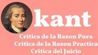 Kant Teoría del Conocimiento Ética y Estetica [upl. by Lorenzana]