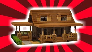 ✔ Como hacer una IDEAL CASA SURVIVAL para Minecraft FACIL Y RAPIDO [upl. by Notnert]