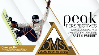 Okemo Mountain School Peak Perspectives Sumner Orr [upl. by Otcefrep]