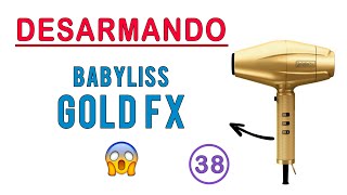 Secadora BABYLISS GOLD FX  DESARME y MANTENIMIENTO [upl. by Neomah97]