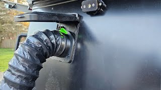 Lone Peak Overland Camper Diesel Heater Quick Connect and use [upl. by Lorrad]