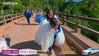 PASEO 3 BODA MARCO ANTONIO y GLADYS  PALOS BLANCOS 2024 [upl. by Fachanan]