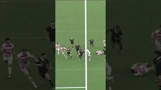 Cam Roigard Try Vs Japan🖤🏉 music rap rugby entertainment sports shorts allblacks [upl. by Scopp]