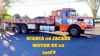 UM SCANIA JACARE DE OUTRO MUNDO MOTOR DE SCANIA 113 [upl. by Beverie]