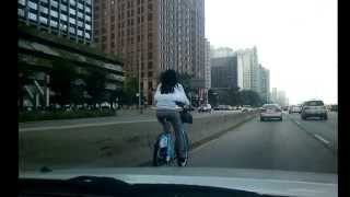 Divvy Biker Lost on Lake Shore Drive [upl. by Elehcim]