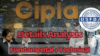 cipla share news today  Details Analysis  Usfda [upl. by Ariayek897]