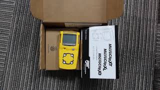 BW MCXLXWHMYCN MicroClip XL multigas detector [upl. by Suaeddaht]