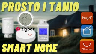 SMART HOME  PROSTO I TANIO  ZIGBEE KONFIGURACJA INSTALACJA SMART LIFE TUYA z Aliexpress [upl. by Jaworski235]