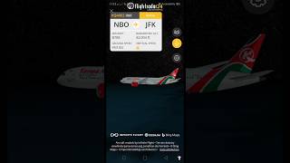 Kenya Airways B788 Dreamliner from JKIA to JFK 15 hours Nonstop kenyaairways jkia aviation [upl. by Ker982]