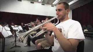 UNL Jazz Ensemble performs quotDear Old Nebraska Uquot [upl. by Juanne125]