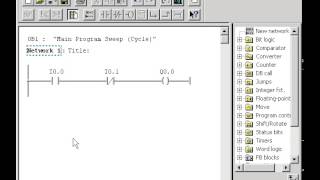 Siemens Step 7 Tutorial  Programmazione di base [upl. by Nydia]