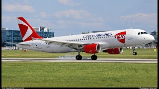 Microsoft Flight Simulator – Czech Airlines Airbus A320200 from Prague to Paris OK766 26102024 [upl. by Arianie649]