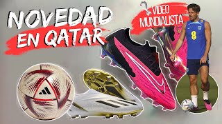 Nuevos lanzamientos EN QATAR  Phantom GX  Balón y tacos ALHILM adidas 🤯 [upl. by Akemad526]