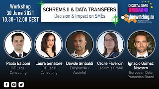 Schrems II amp data transfer – Decision amp impact on SMEs [upl. by Aryl]