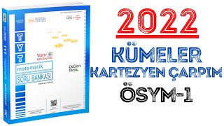 2022345 TYT MATEMATİK  KÜMELERKARTEZYEN ÇARPIM ÖSYM1  yks2022 tyt2022 2022tayfa 345 [upl. by Elyssa]