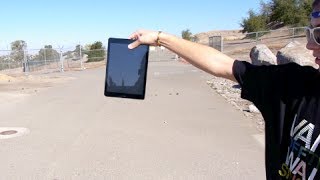 iPad Air Drop Test  Least Durable Tablet [upl. by Laemaj]