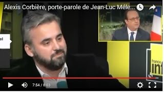 Alexis Corbière porteparole de JeanLuc Mélenchon sur FranceInfo 11022016 [upl. by Frey]