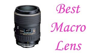 ✅ 5 Best Marco Lenses 2022  What Is A Macro Lens Used For 💦 [upl. by Ahseem]