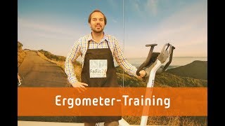 Ergometertraining Wie lange wie oft wie stark [upl. by Saideman696]