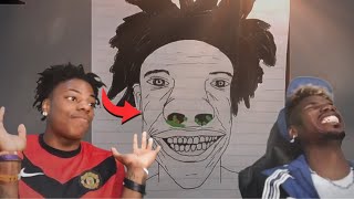 Speed Reacts To Fan Arts amp discord clip W Paul Pogba  so funny 😂 [upl. by Lajib]