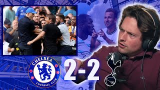 THE REF NEEDS TO BE SACKED  CHELSEA 22 TOTTENHAM [upl. by Eimot]