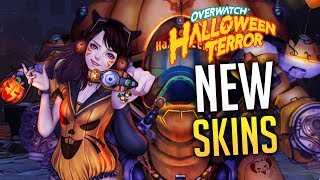 OVERWATCH  LEAKED 2018 Halloween Event Skins [upl. by Huesman]