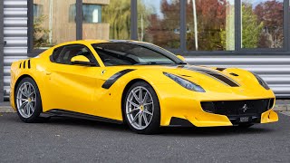 2016 Ferrari F12 TDF  Giallo Triplo Strato  Walkaround 4K [upl. by Gnas763]