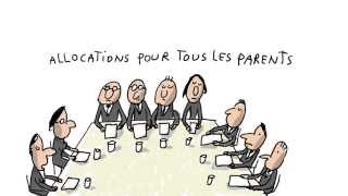 Cest quoi les allocations familiales   1 jour 1 question [upl. by Goren639]