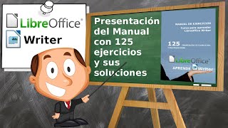 Libreoffice Writer 125 ejercicios paso a paso [upl. by Beattie]