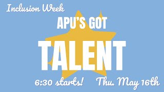 Inclusion Week 2024 quot APUs GOT TALENTquot [upl. by Lisette139]