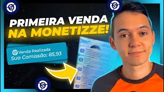 Como Fazer a Primeira Venda na Monetizze Em 13 MINUTOS SEM APARECER Método Aprovado [upl. by Claudy812]