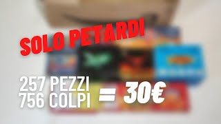 UNBOXING e SPARO di un CARICO DI CAPODANNO di SOLO PETARDI [upl. by Breana]