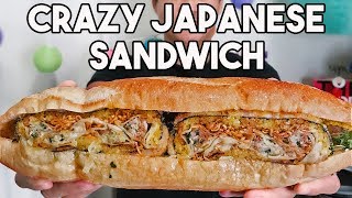 EPIC Gyoza Ramen Onigiri Tonkatsu Sandwich [upl. by Koss954]