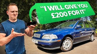 Flipping A £195 Car For Profit In 24 Hours [upl. by Dagny]