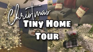 CHRISTMAS Tiny Home Decor Tour  Decorations Haul 2020 [upl. by Anahsit]