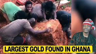 Ghana Teens Find Largest Gold Nugget In History  𝐀𝐅𝐑𝐈𝐂𝐀 𝐈𝐒 𝐑𝐈𝐂𝐇 [upl. by Jacquette]