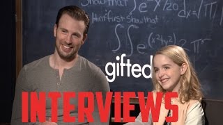 Chris Evans and Mckenna Grace  Gifted Interview [upl. by Wales]