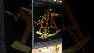 sextant instrument model തനി തങ്കം antique diy craft [upl. by Enorel240]