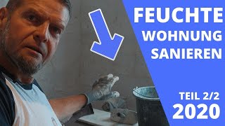 Feuchtigkeit in der Wohnung beseitigen  Selber machen Sanierung Teil 22 vom Umbauheld 2020 [upl. by Cost]