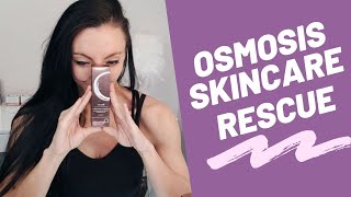 Osmosis Skincare Rescue Epidermal Repair Serum Review [upl. by Nirok]