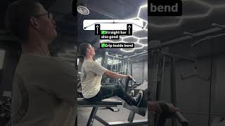 Seated Cable Row Wide Neutral Grip Bar How To Tutorial Upper Back Traps Rear Delts Teres Lats gym [upl. by Dash872]