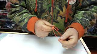 How To Tie The Surgeons Loop Knot On Braided Line [upl. by Barr]