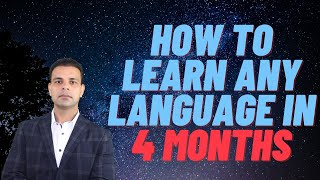 How To Learn Any Language in 4 months 📖 [upl. by Cavanaugh]