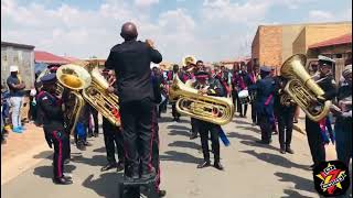 Diphala Tsa Josefa Plays quotNgane Yamiquot At St Richard Brass Band 16 Boys [upl. by Elhsa]