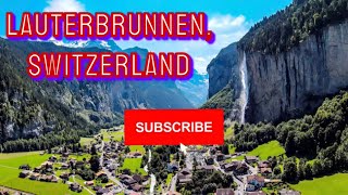 Lauterbrunnen Switzerland walking tour  4K 60fps  A paradise on Earth  Ep06 [upl. by Bartko]