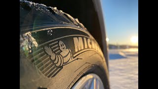 Test av piggfritt vinterdekk  Michelin X Ice Snow 2020 [upl. by Adey]