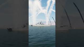 Battlecruiser Pyotr Velikiy Takes Drastic Anti Air Measures against Air attack in DCS [upl. by Aynav168]