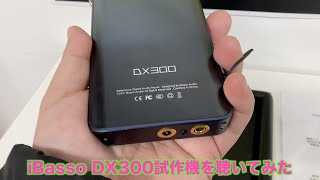 eイヤホン秋葉原店でiBasso DX300の試作機を聴いてみた！ [upl. by Rucker]